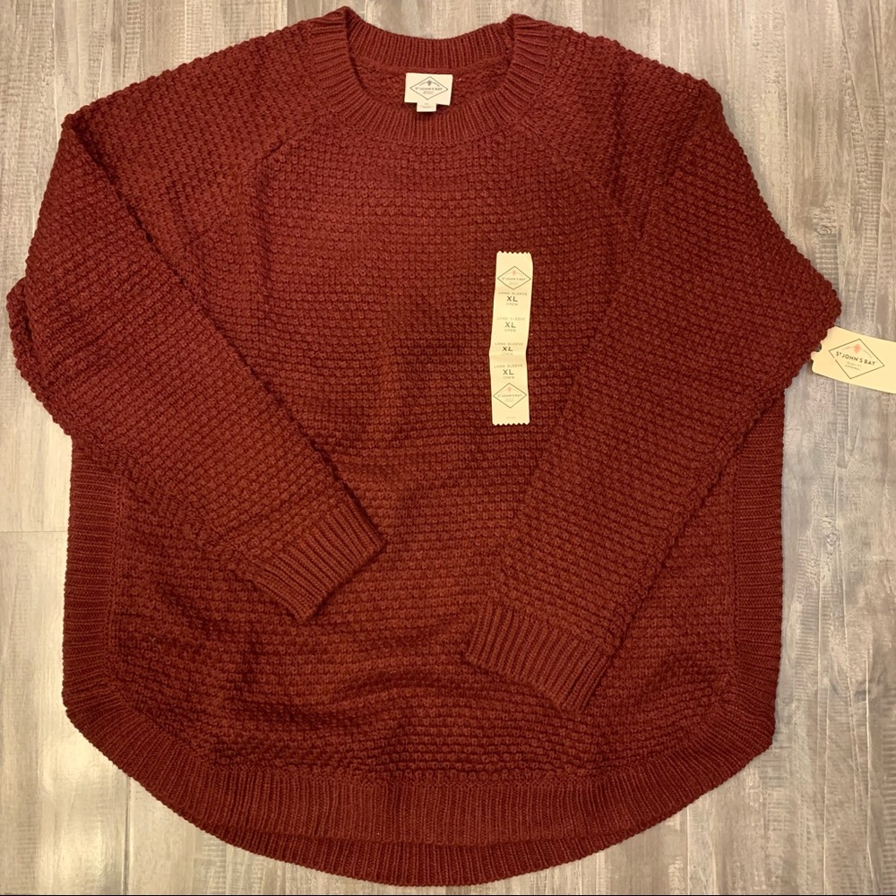 St. John’s Bay Long Sleeve Crew Neck XL Sweater.